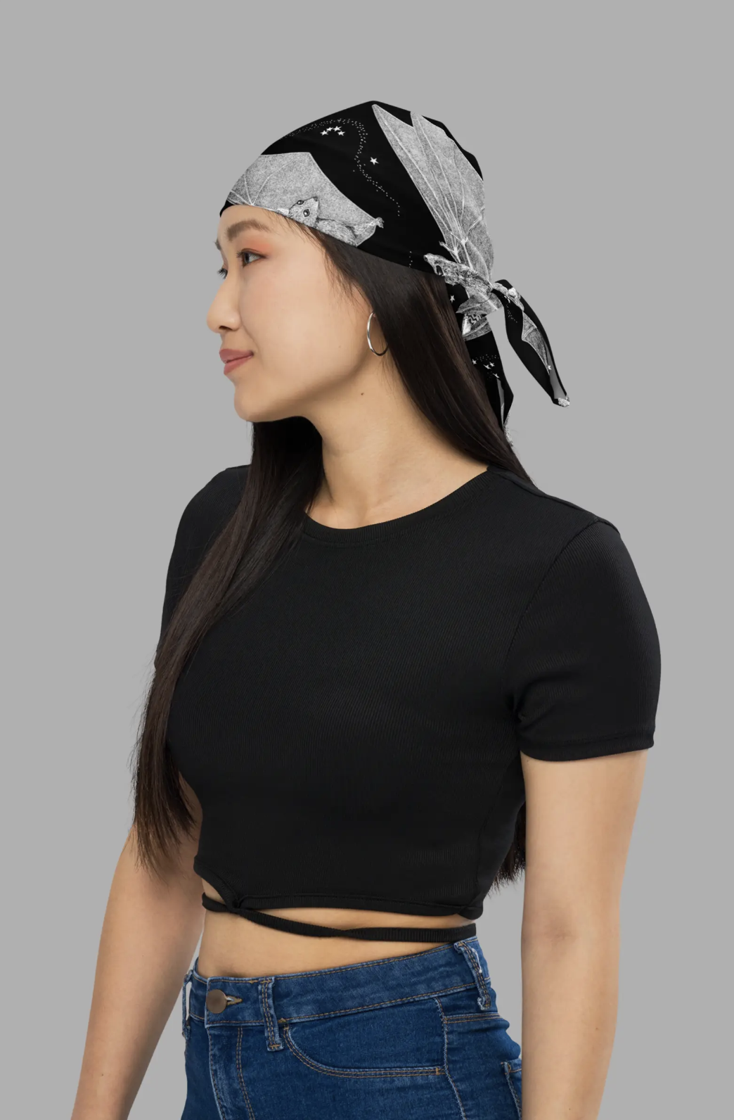 Moon Dance Print Bandana