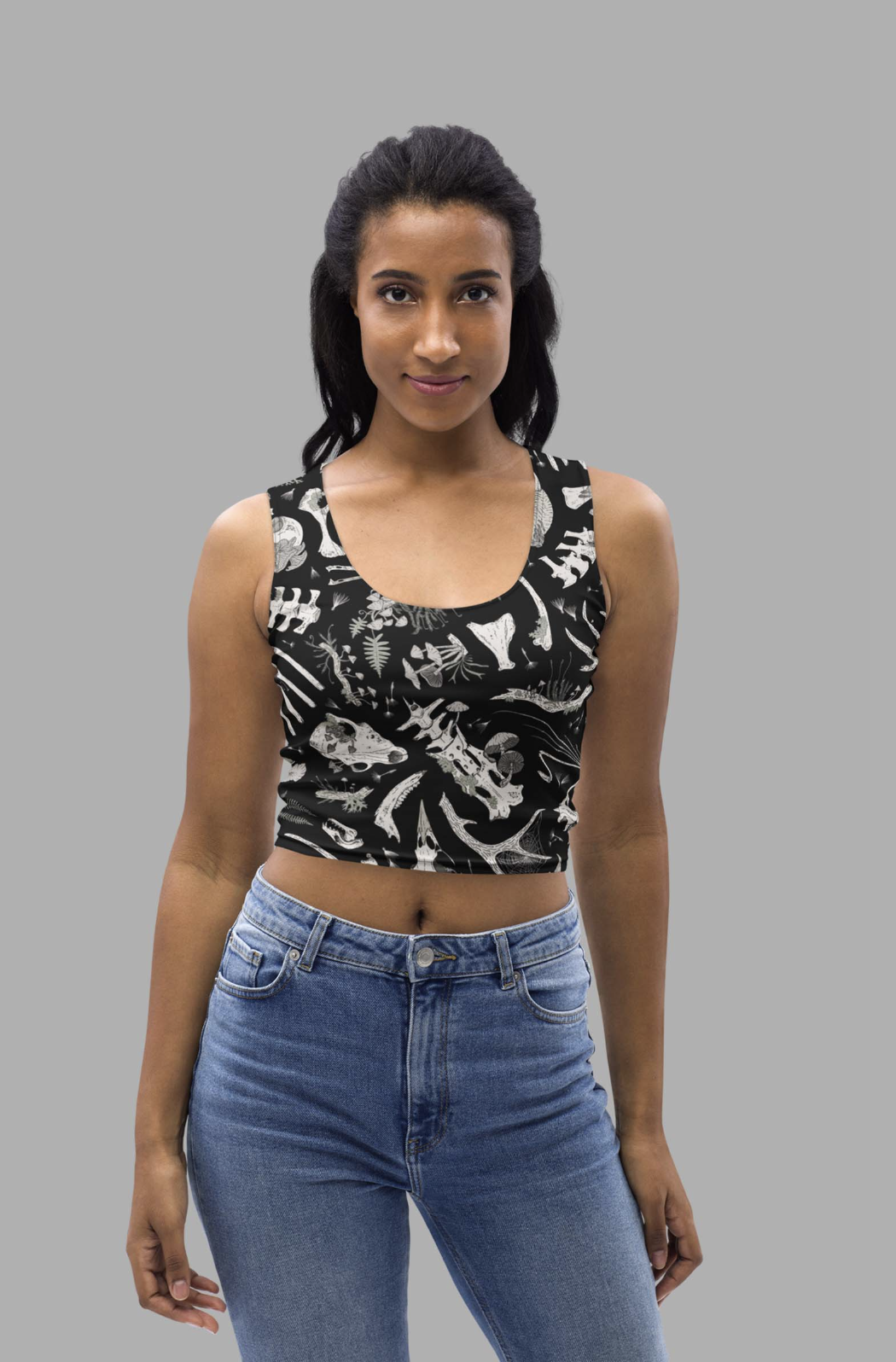 Fungalis Print Crop Top