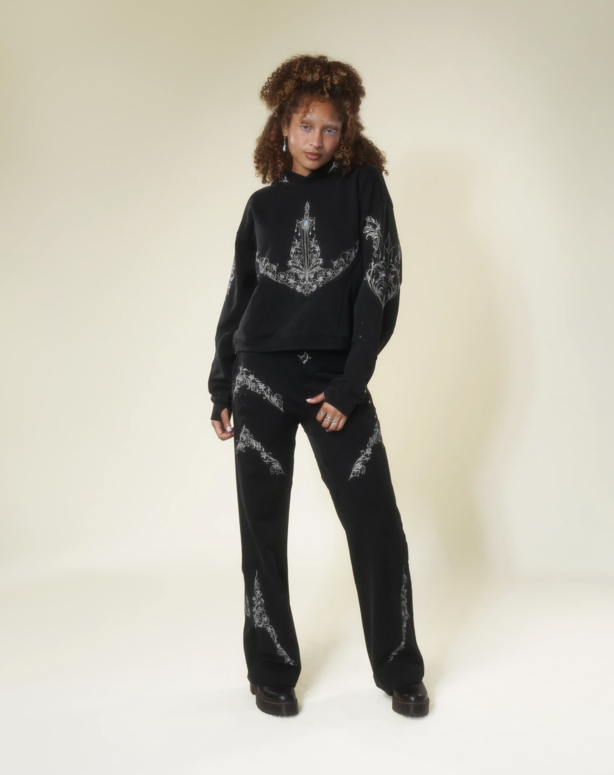 Princess Armored Sweatpants and Sweater