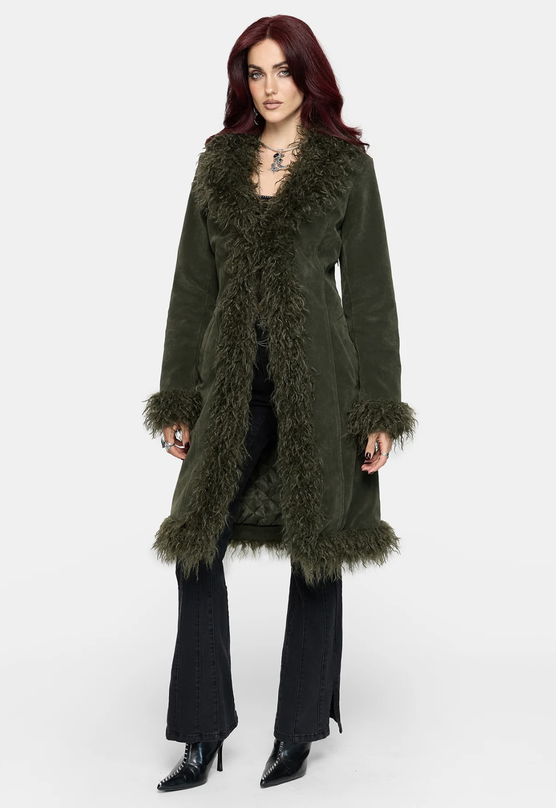 Disturbia Ofelia Penny Lane Longline Coat