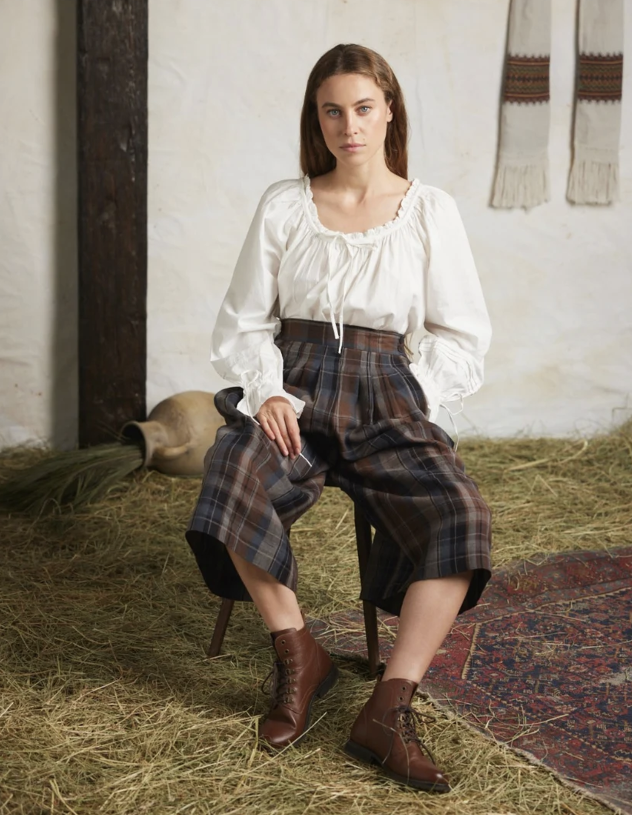 Voriagh "Cosima" White Top