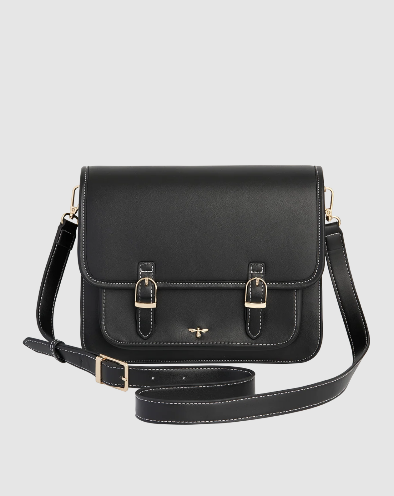 Fable England Black Classic Satchel