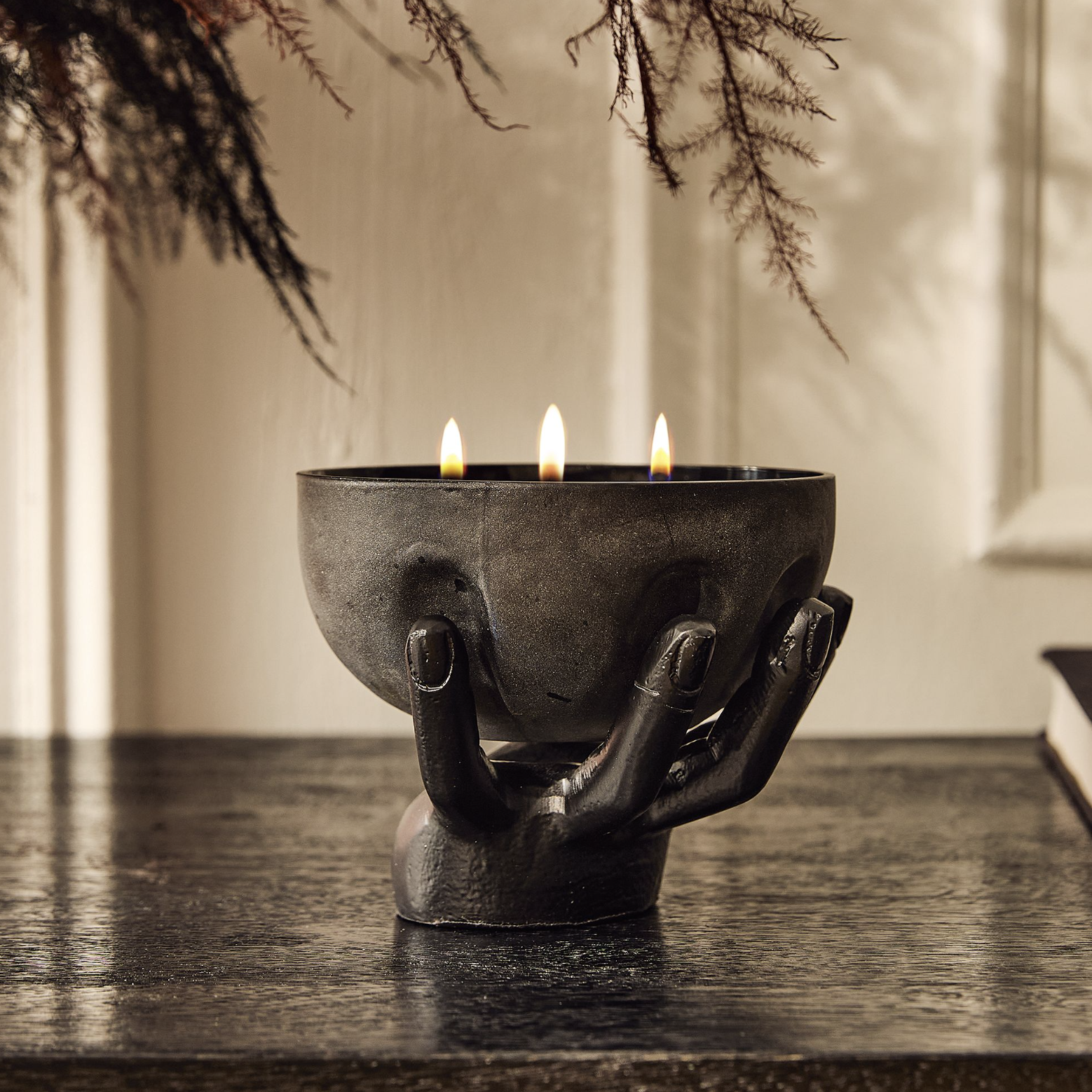 West Elm Spooky Hand Filled Glass Candles