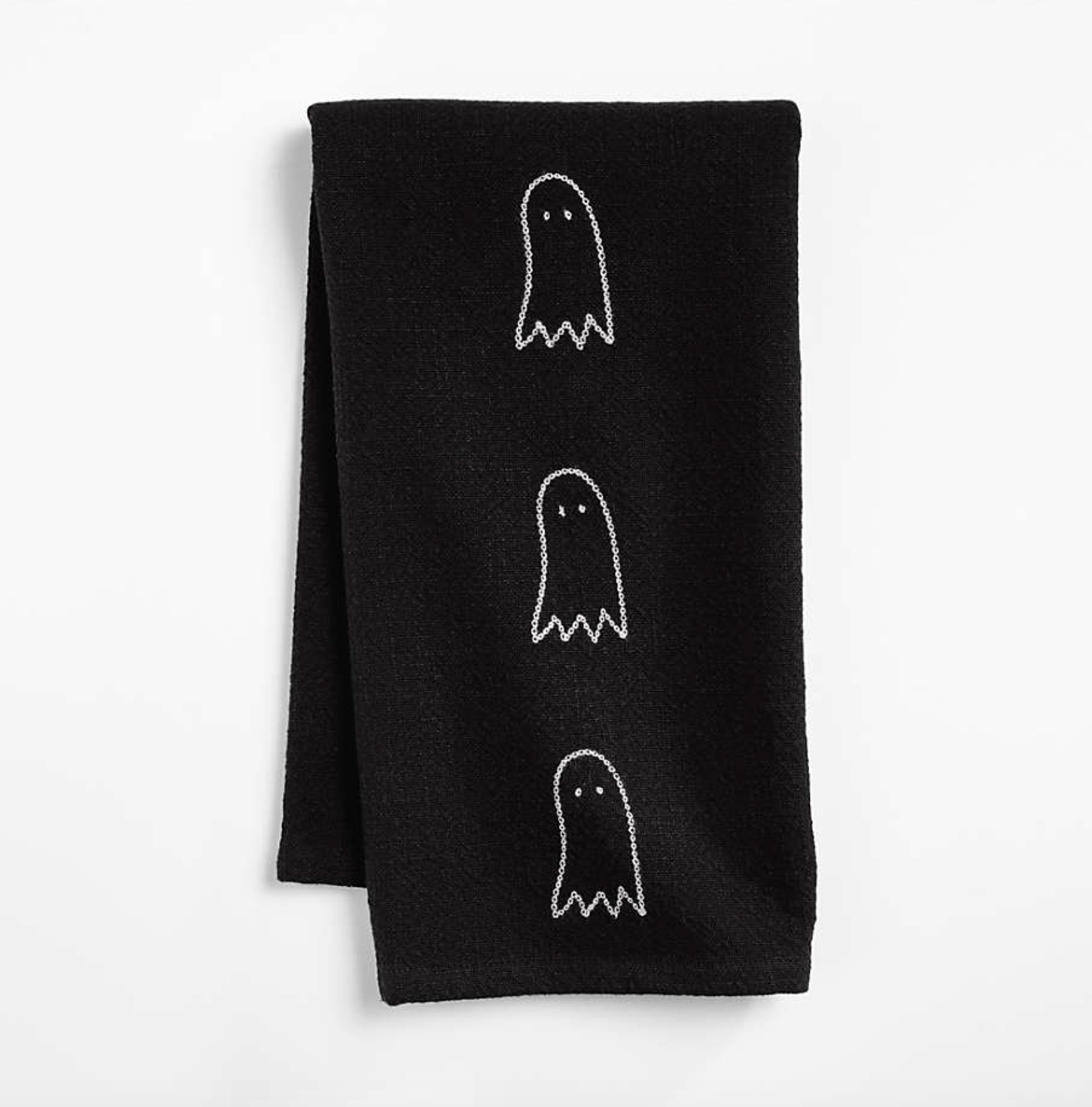 Crate &amp; Barrel Ghost Organic Cotton Dish Towel