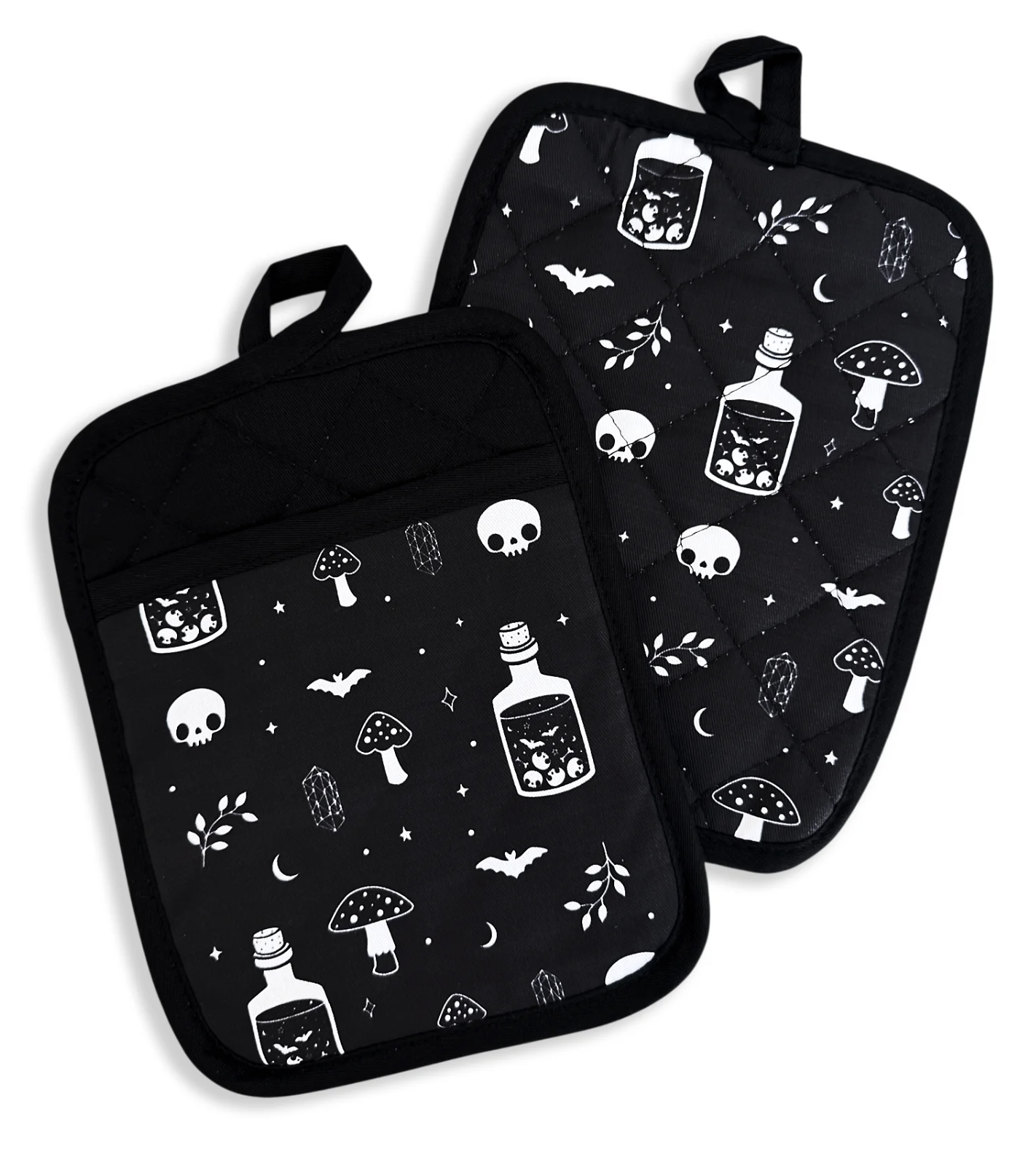 Em &amp; Sprout Witchy Potions Pot Holder - Set of Two