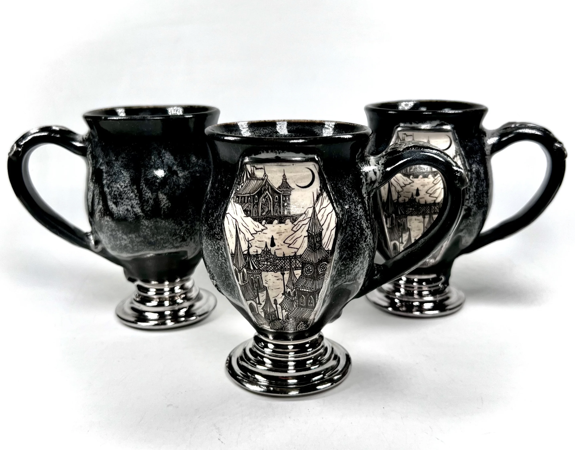 Scrimshaw Pottery  (PREORDER) Castle Beyond the Gate Mug