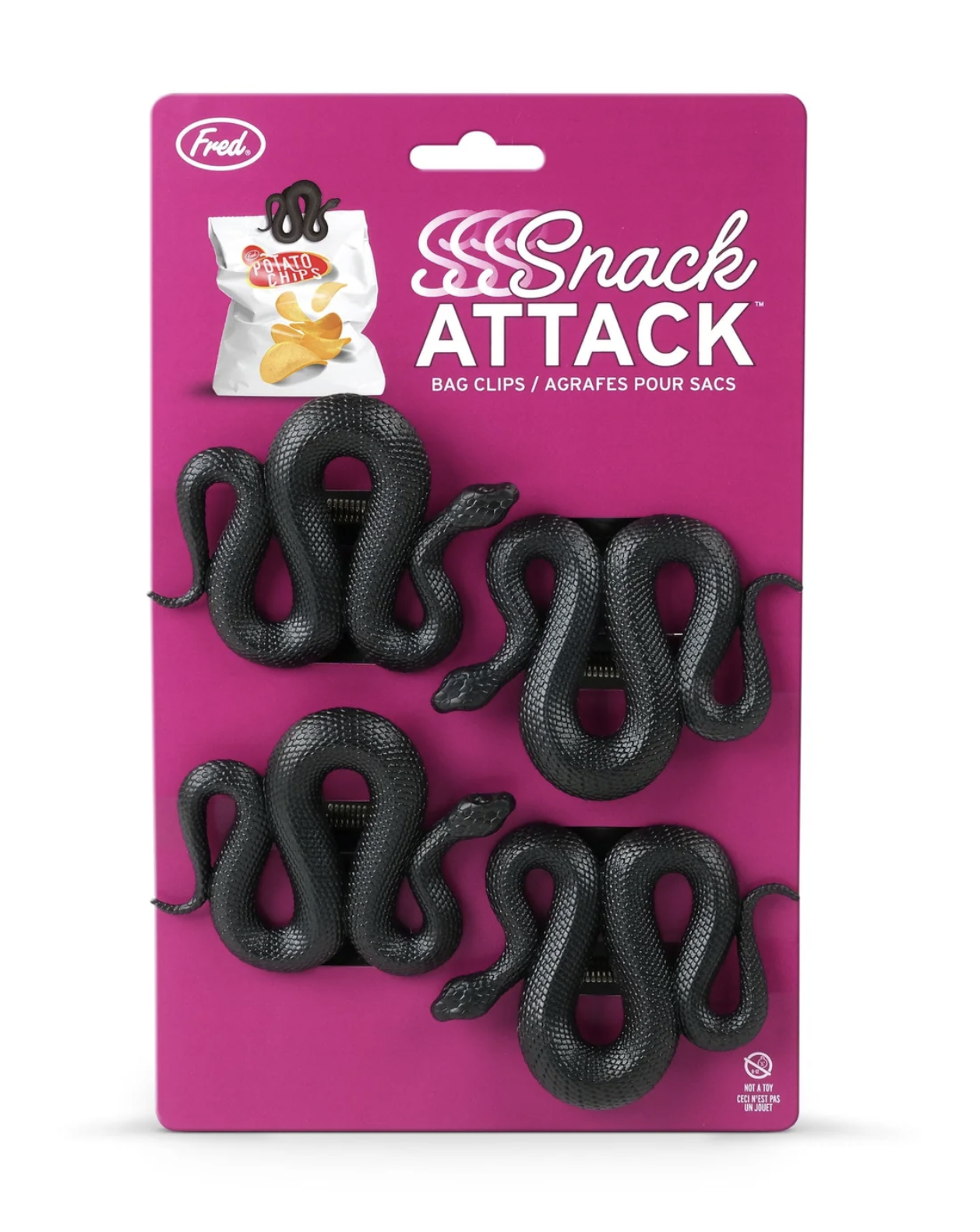 Fred SNACK ATTACK Bag Clips
