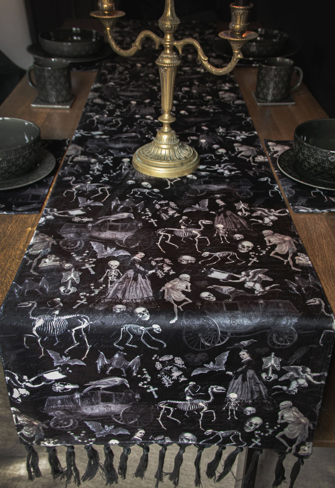 Disturbia Melancholia Table Runner