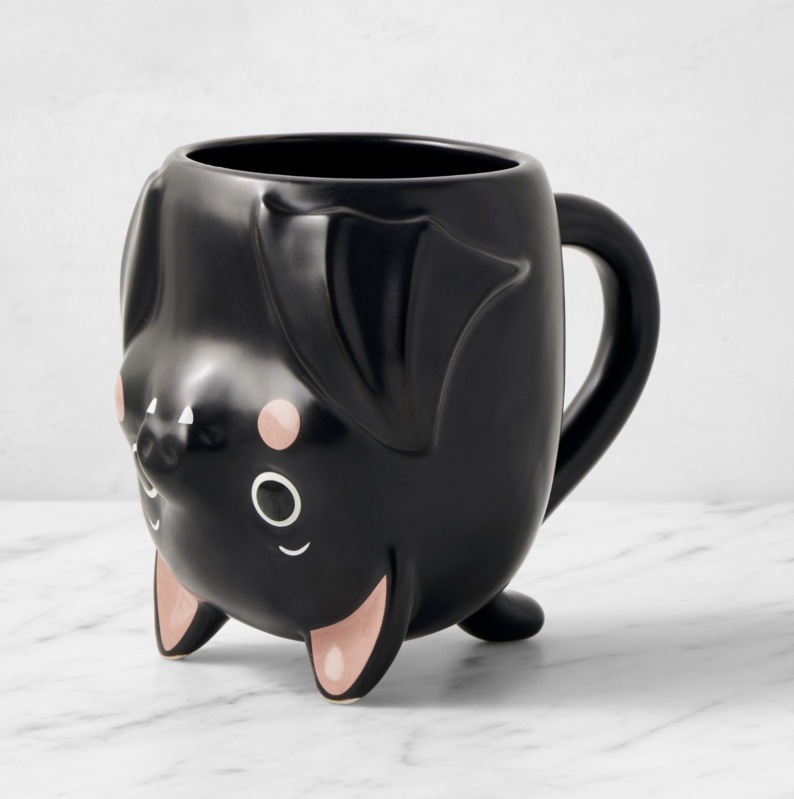 Williams Sonoma Figural Bat Mugs