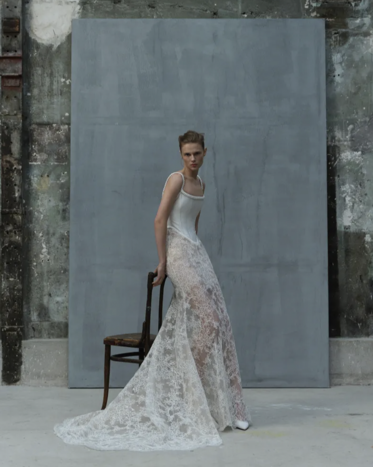 5 Ways to Wear Pantone’s 2026 Colour of the Year Cloud Dancer with Gothic Energy by The Lace Ledger