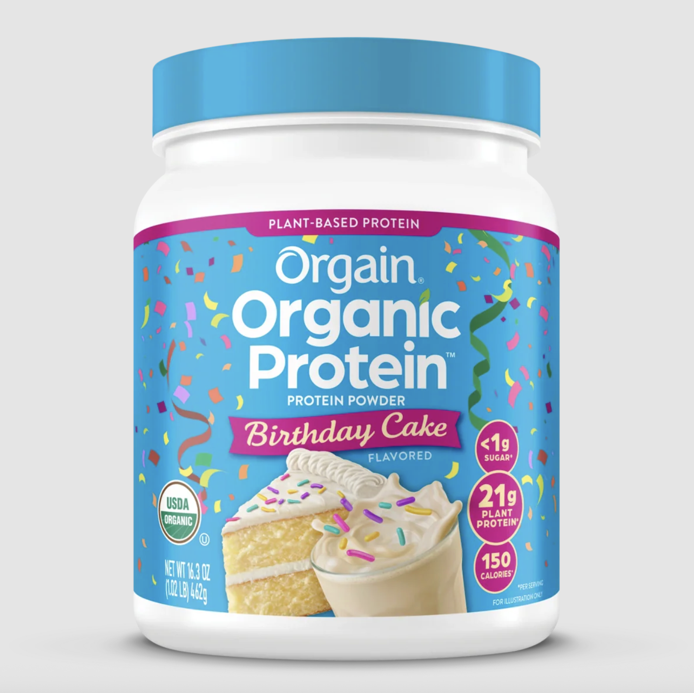 Orgain Protein Birthday Cake Protein Powder