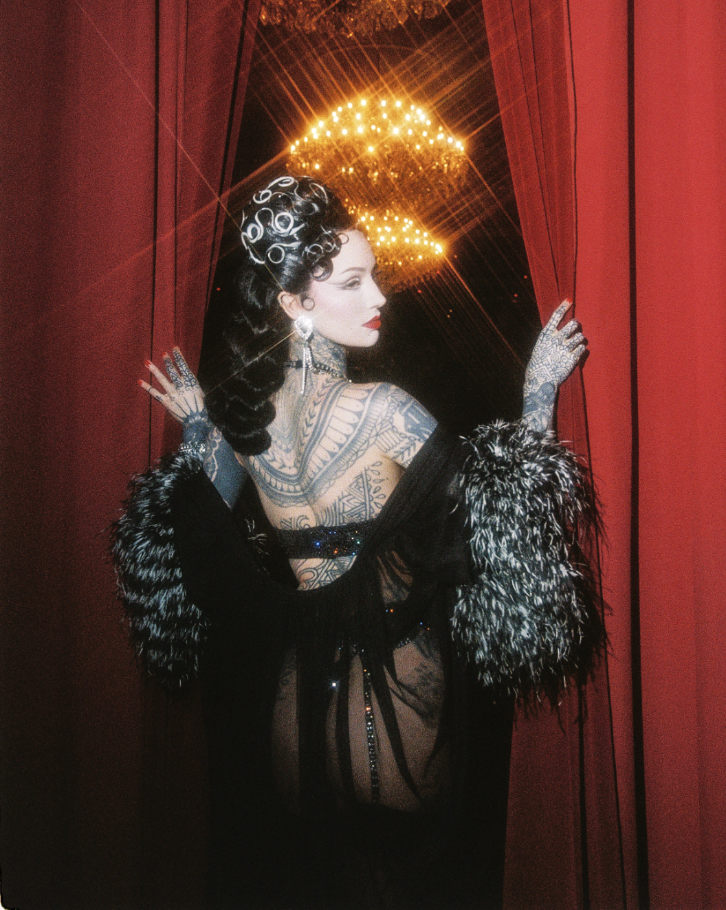 Cover Story: In the Dressing Room with The Devil Herself: Emma Vauxdevil on Creating Cobweb Cabaret