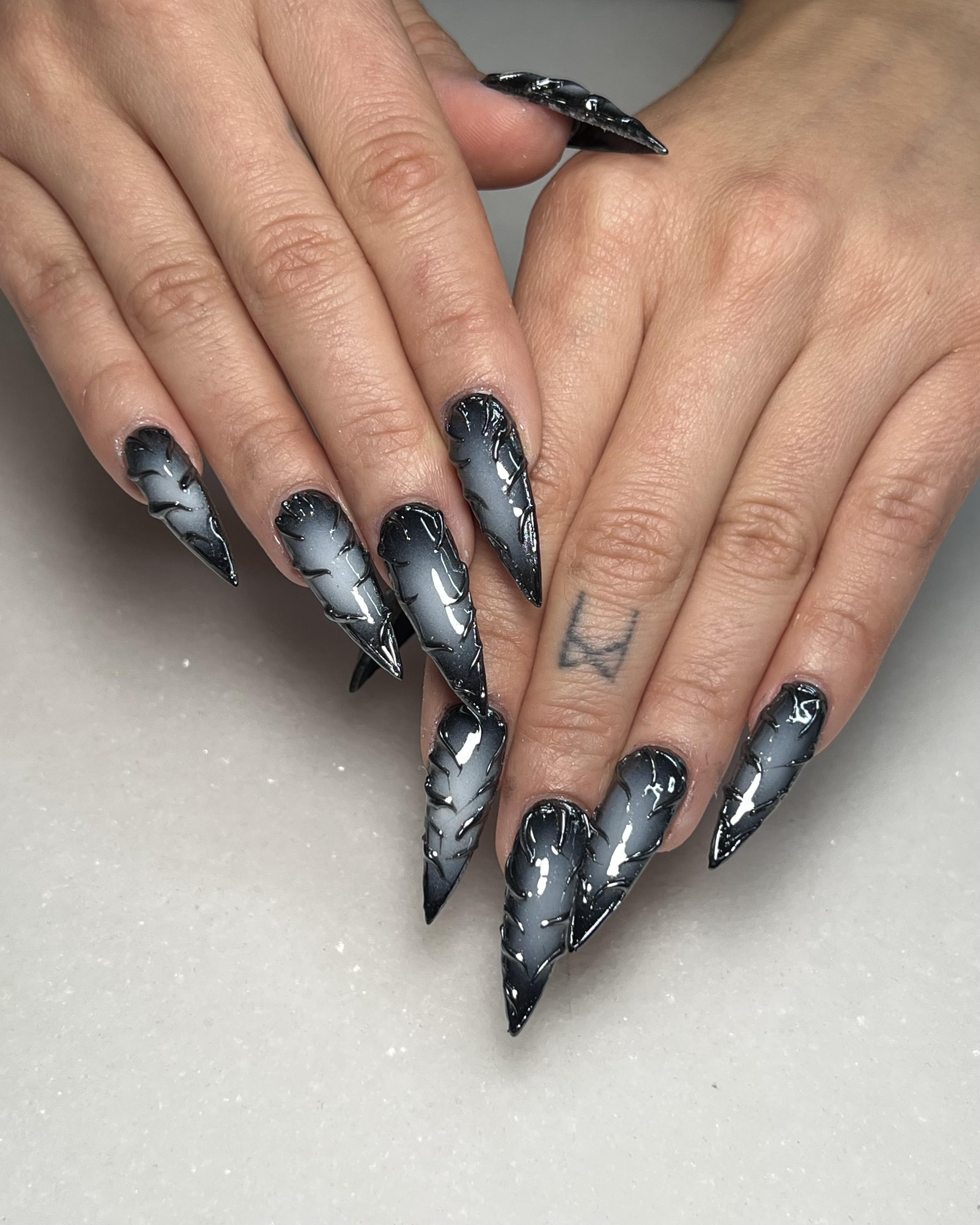 Beyond Black: Hilli’s Gothic Nail Guide by The Lace Ledger