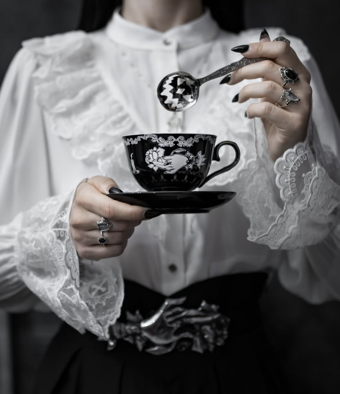 How to Host a Gothic High Tea at Home by The Lace Ledger