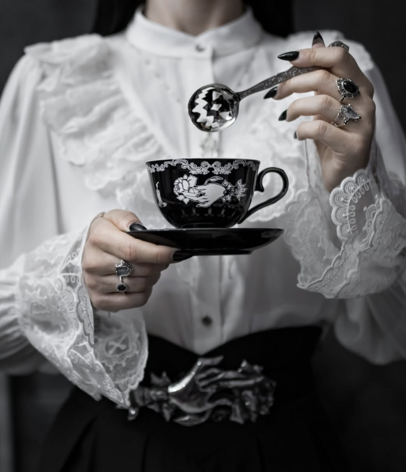 How to Host a Gothic High Tea at Home by The Lace Ledger