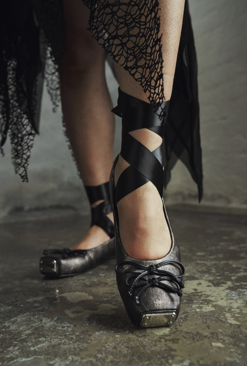 Goth Girl Summer Flats: Soft Shoes with Sharp Edge