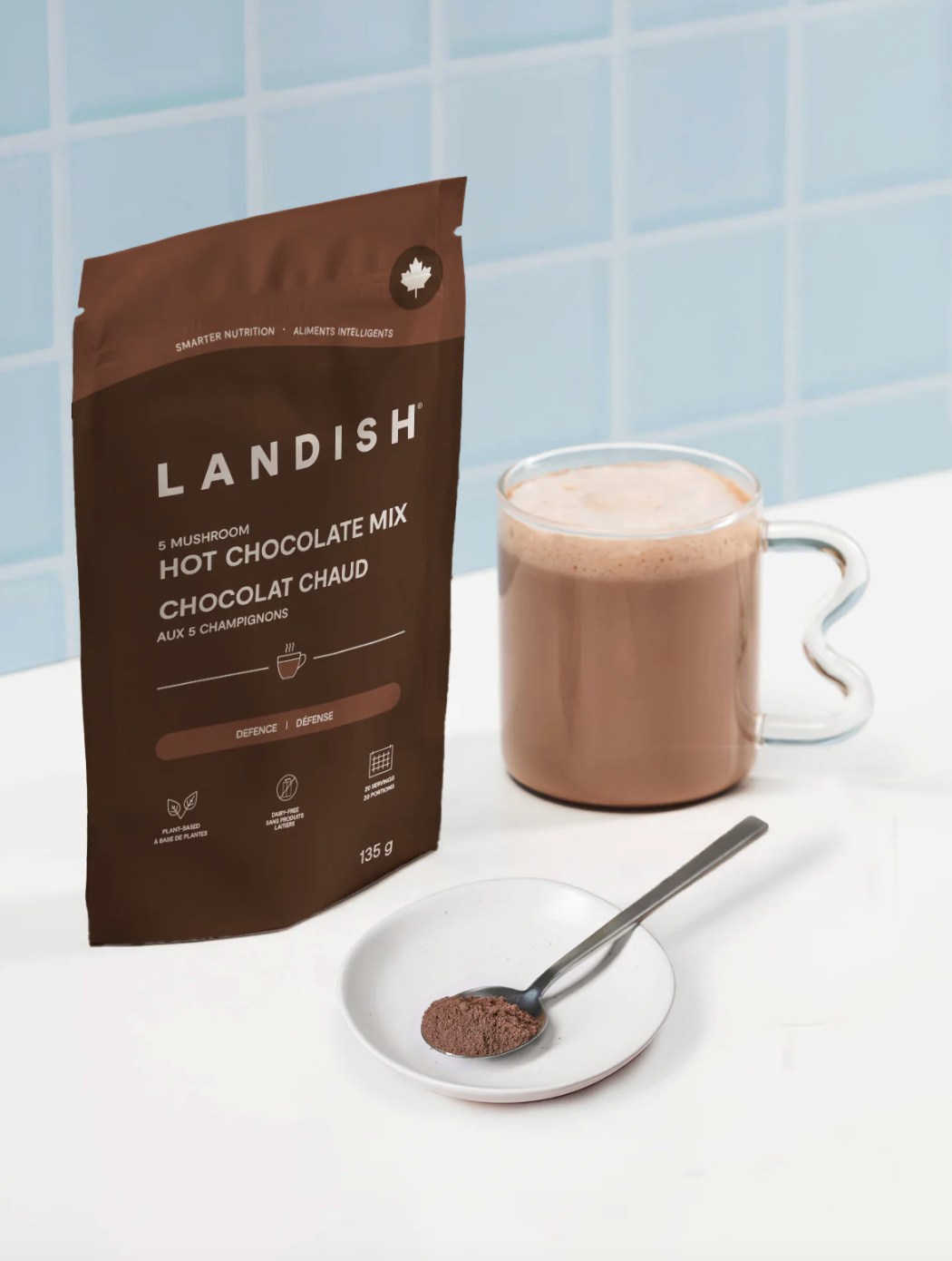 2026 Goth-Coded Wellness Guide by The Lace Ledger: Landish 5 Mushroom Hot Chocolate Mix