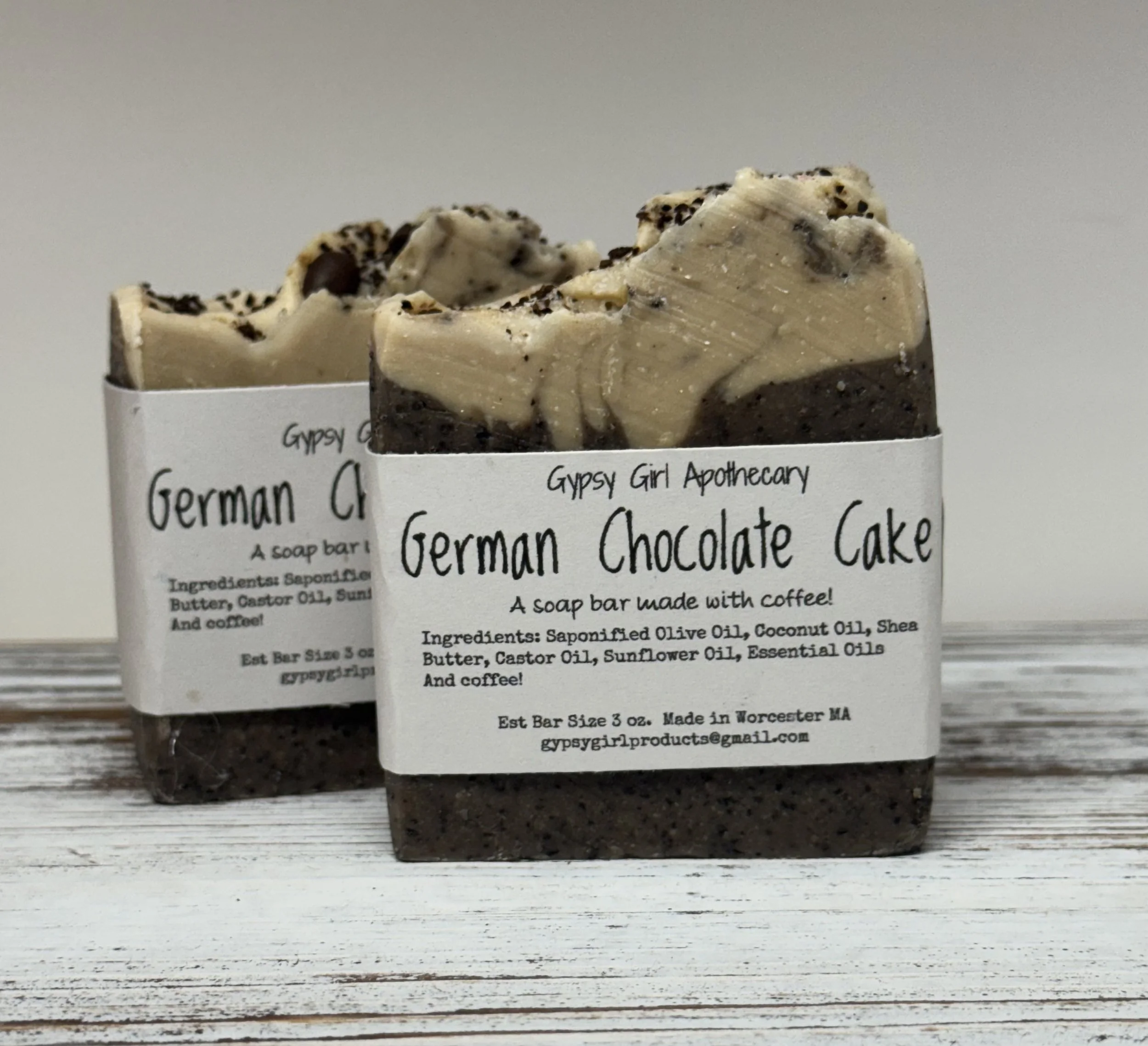 German Chocolate Cake Soap Bar