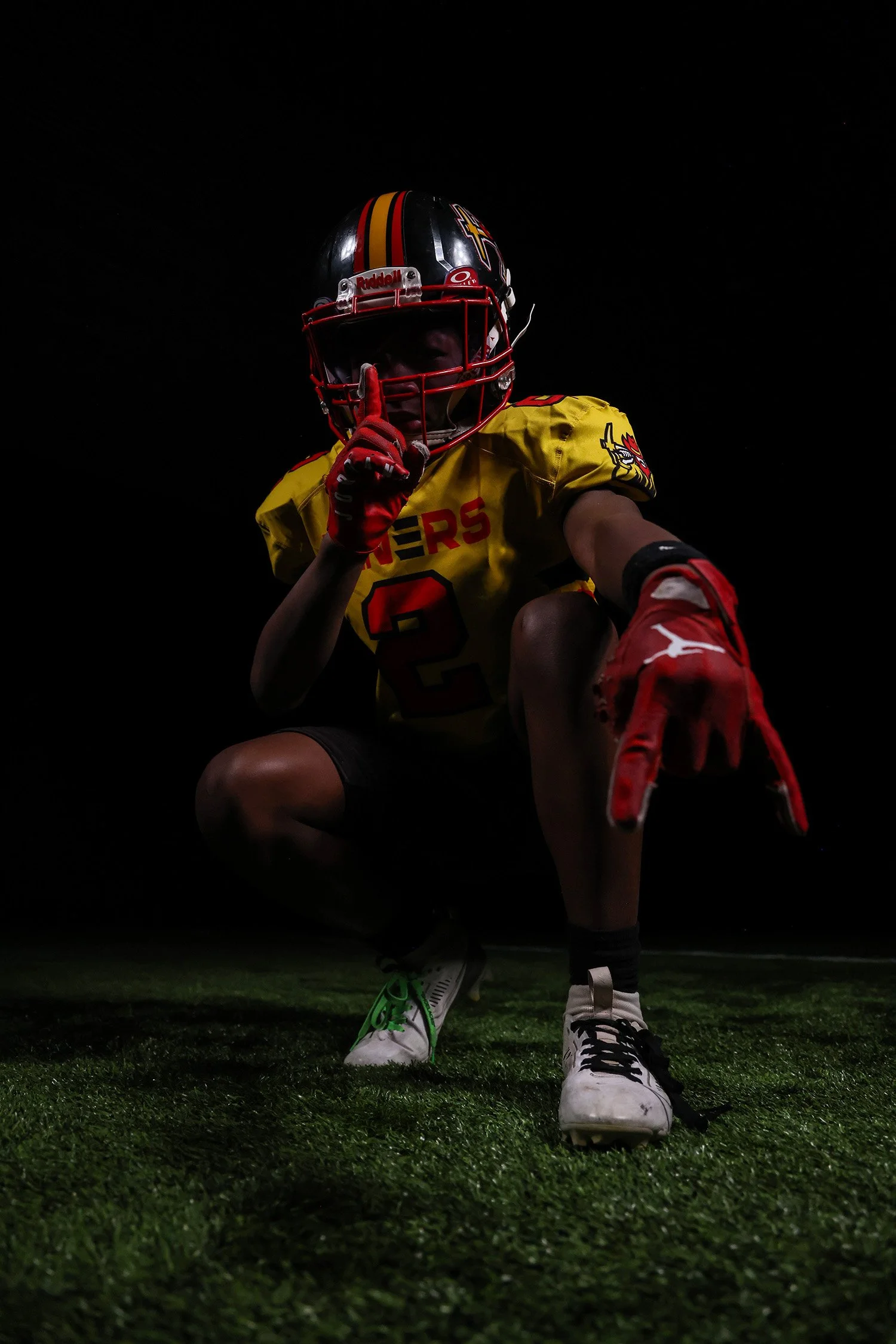 Midwest Miner Football Player Number 1