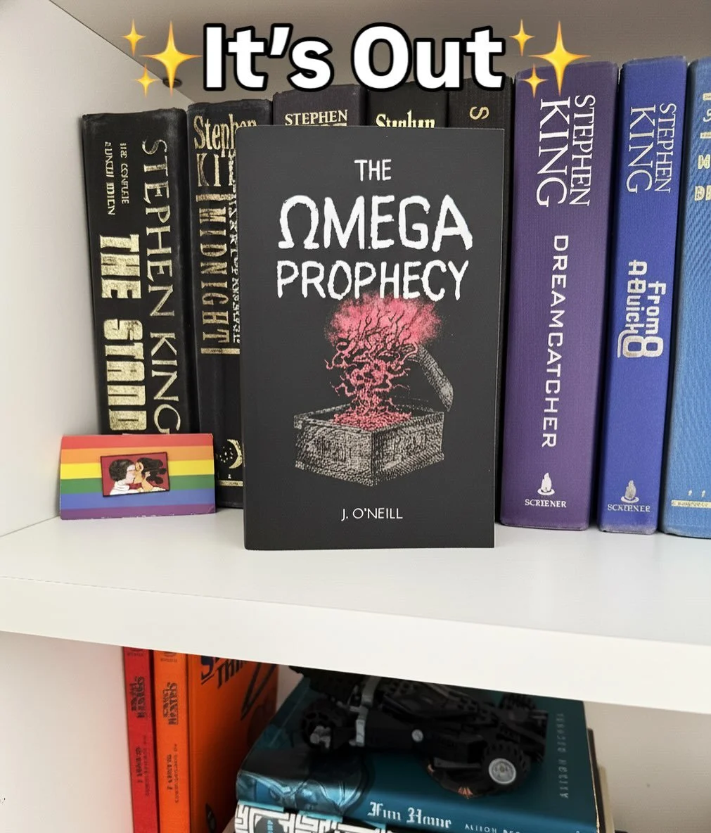 ✨ IT&rsquo;S HERE. ✨

The Omega Prophecy is out in the world.

Break the box. Wake a god. Choose your fate.

This sapphic urban-fantasy series has lived in my head and heart for years &mdash; and now it&rsquo;s yours. Hope you love it as much as I&rs