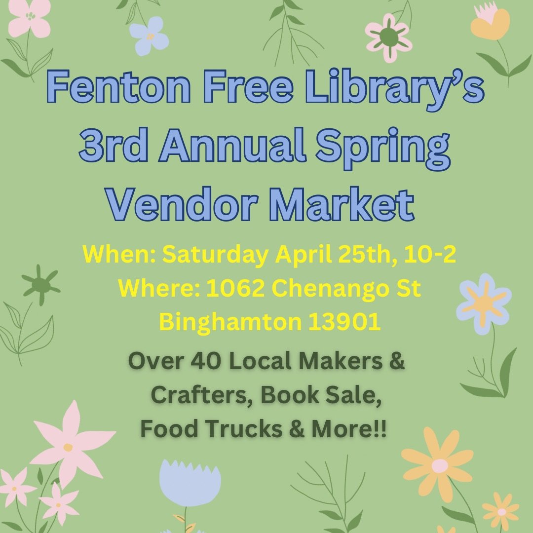 Fenton Library Spring Market