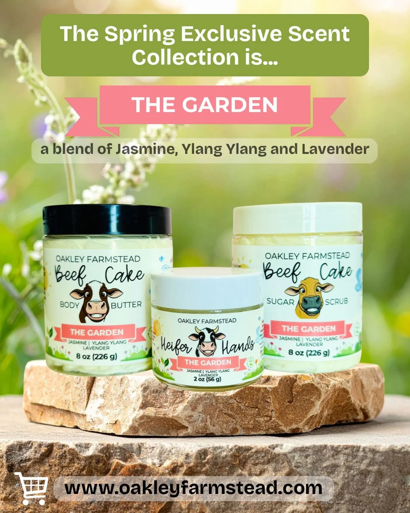 Our Spring 🌷🌼🪻Collection is here! A customer guessed this scent right on the nose! Welcome&hellip;The Garden 🩷🪴🌷

🌷🩷 The Garden is a beautiful blend of floral smells including Ylang Ylang, Jasmine and Lavender!!! I can&rsquo;t wait for you to