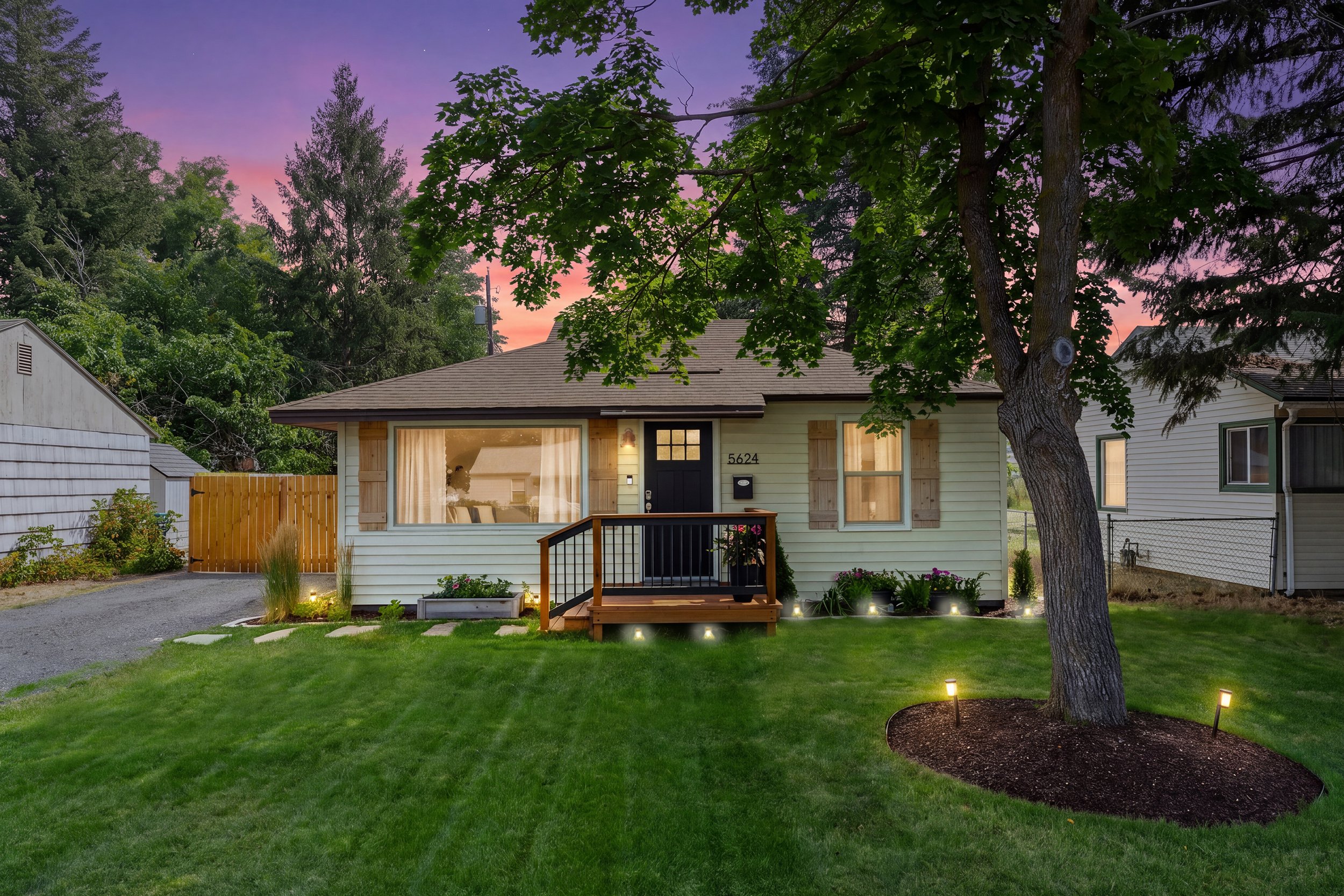 Spokane Real Estate Photography Virtual Twilight | Spokane FSBO Photography