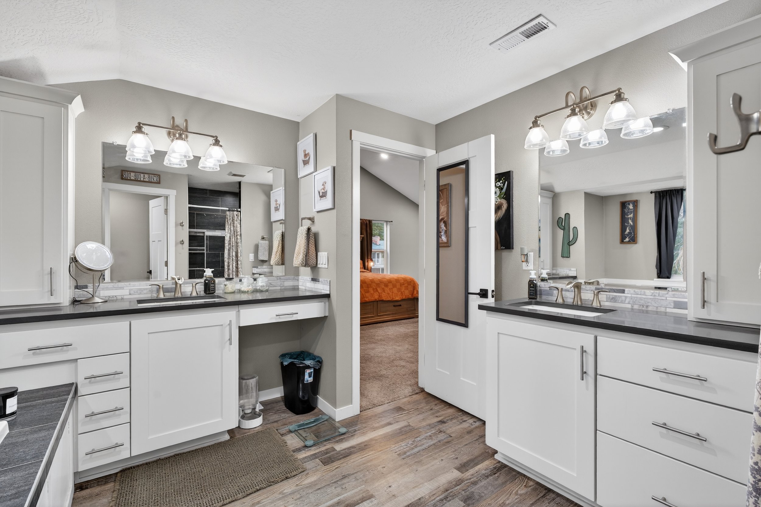 Bathroom in Waterfront Property - Real Estate Photography Spokane Washington