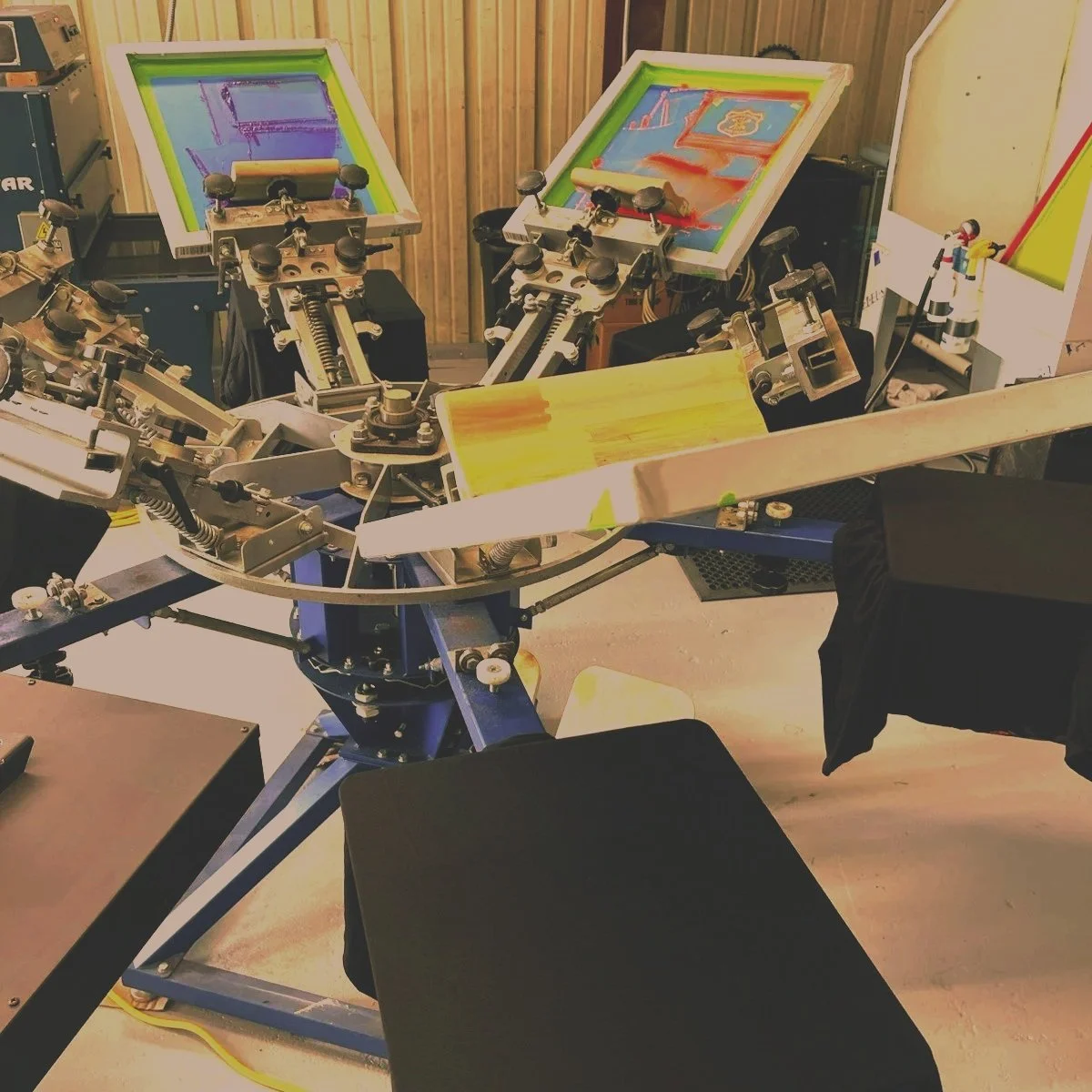 Screenprint Ink System Services 2 — FullyInvolvedPrintCo.