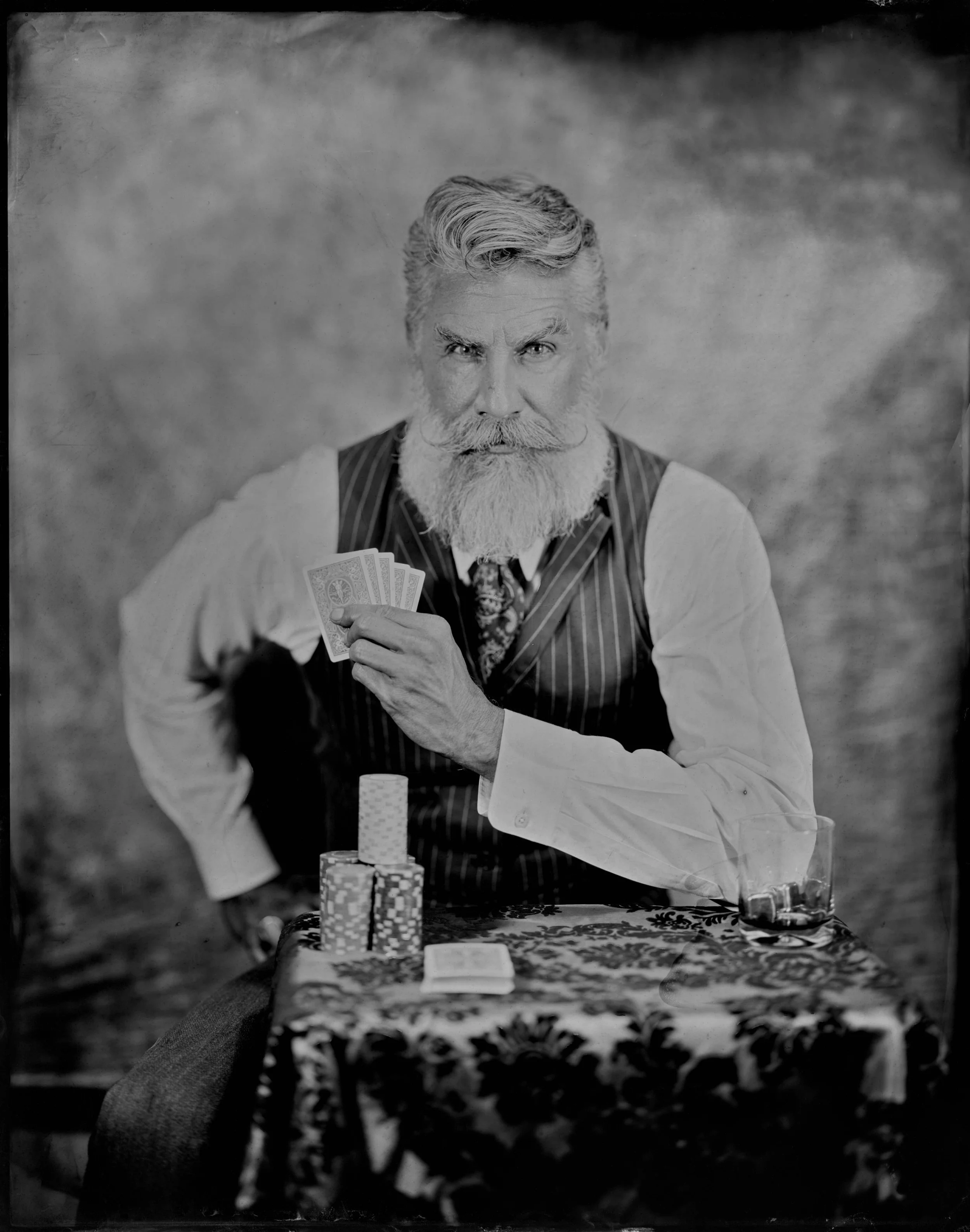 The Gambler Tintype