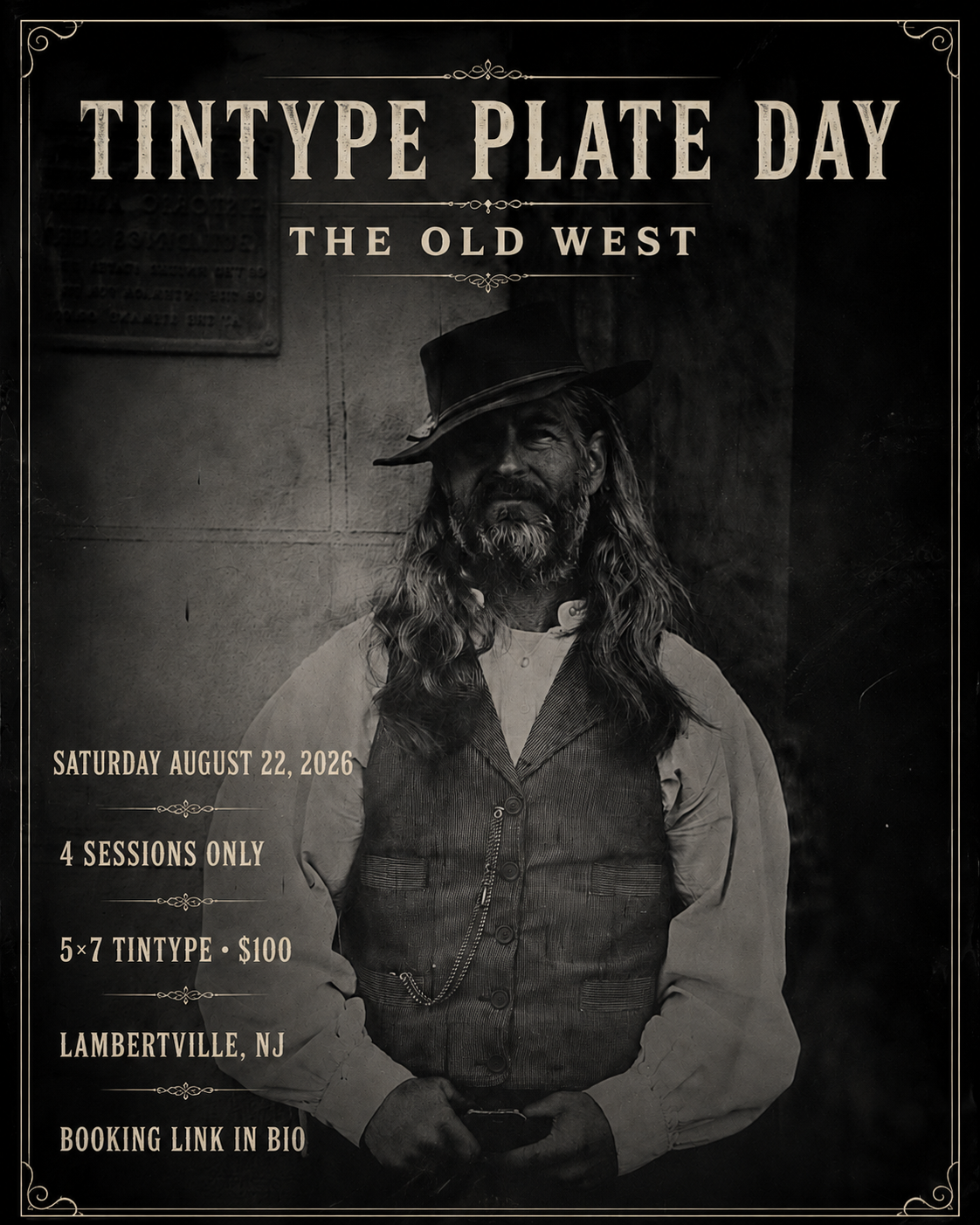 PLATE DAY — THE OLD WEST