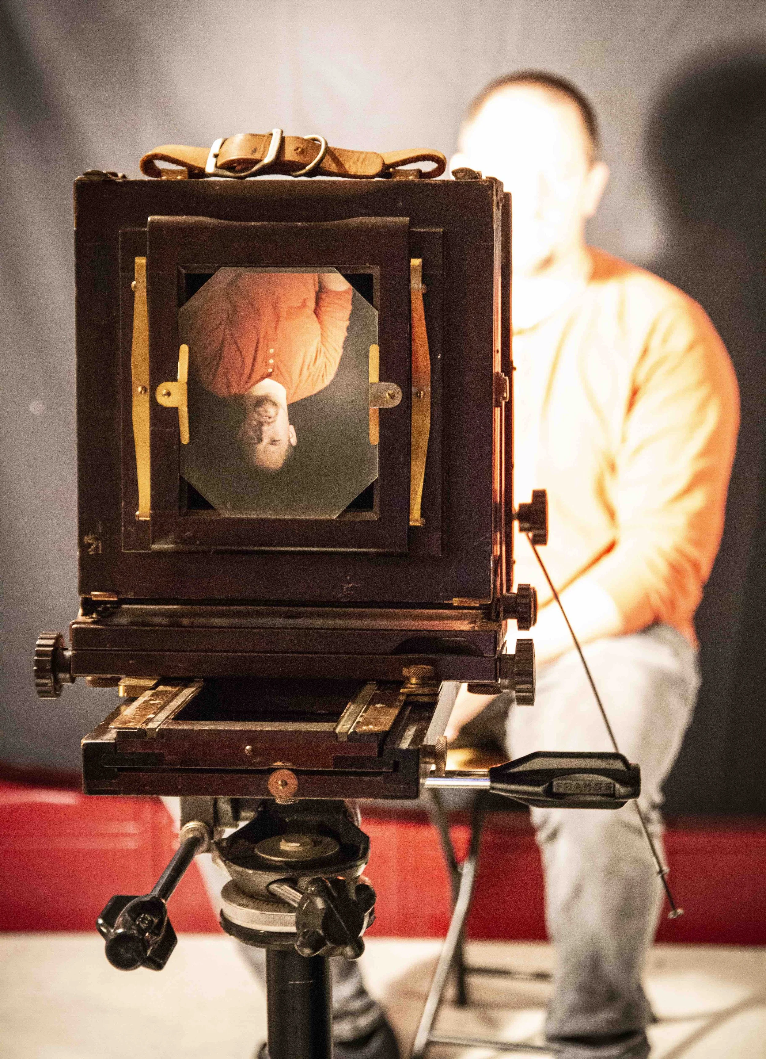 Back to Front and Upside Down: How a Tintype Sees You