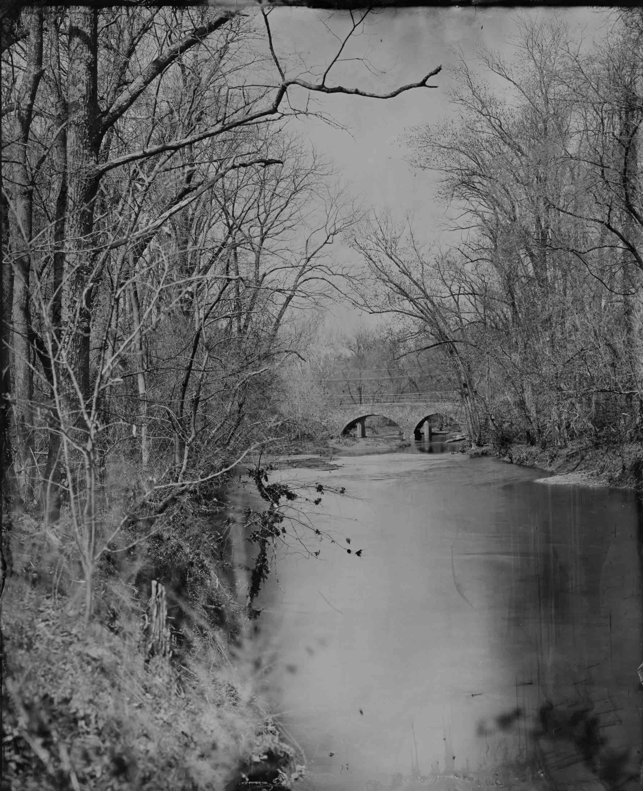Quaker Bridge — New Jersey Wet Plate Collodion Giclée Print