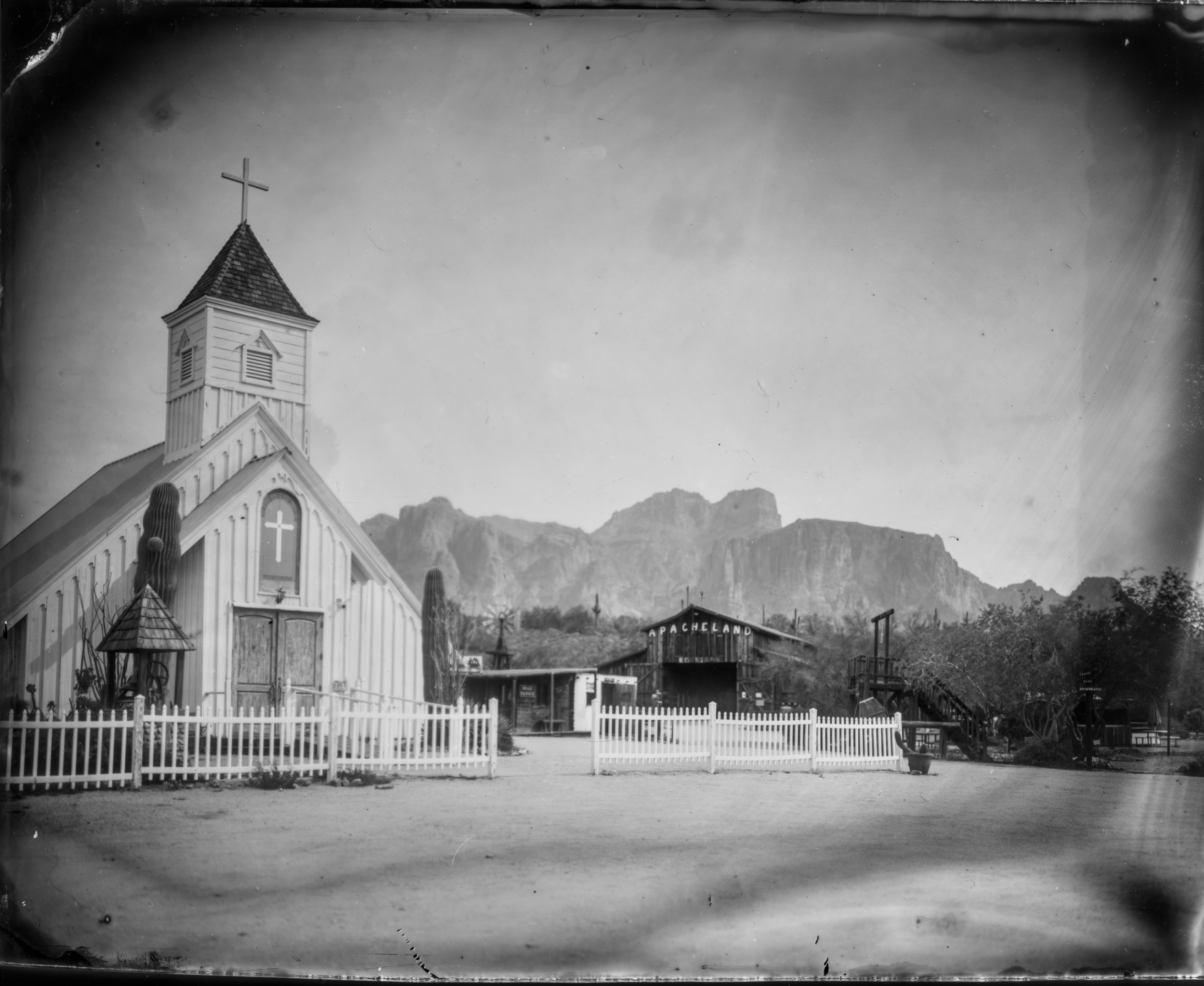 Art Print – End Credits - Apacheland - Dry Plate Collodion Archival Print
