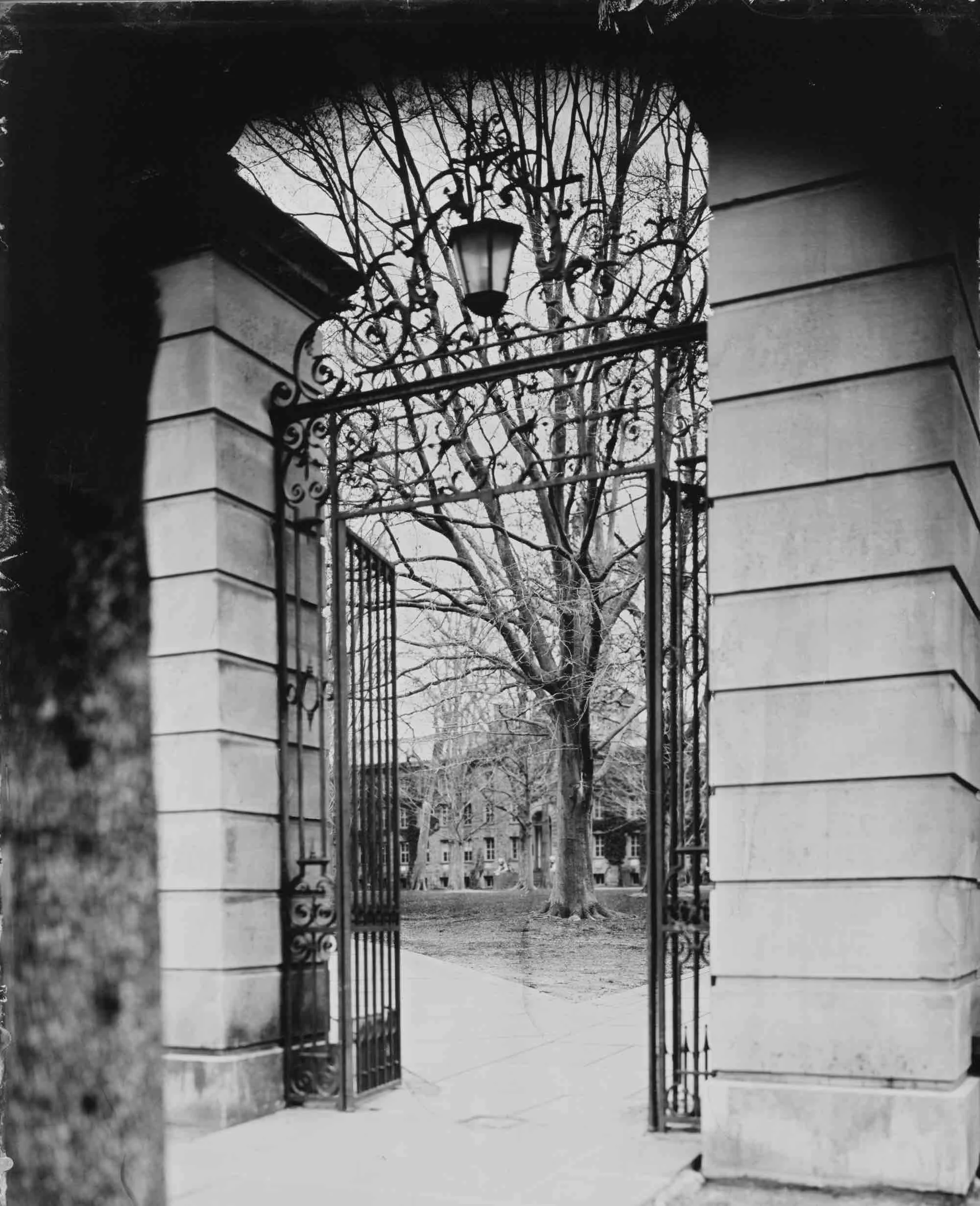 Campus Gate, Princeton University — New Jersey Wet Plate Collodion Giclée Print
