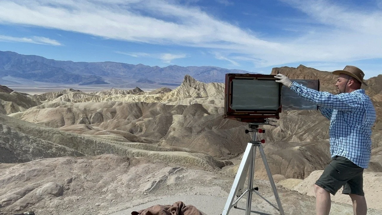 Shooting Wet Plate Collodion Glass Negatives with a 12x20 Large Format Camera