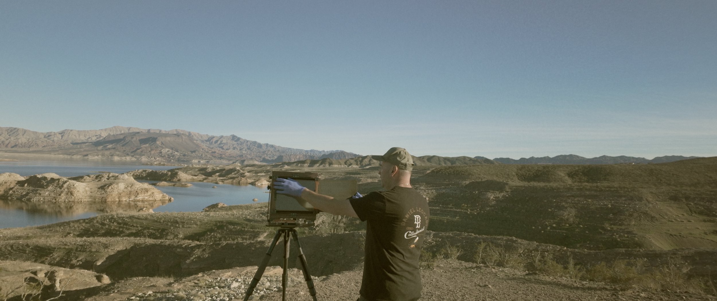 Shooting a Collodion glass plate negative on the 8x10 large format camera