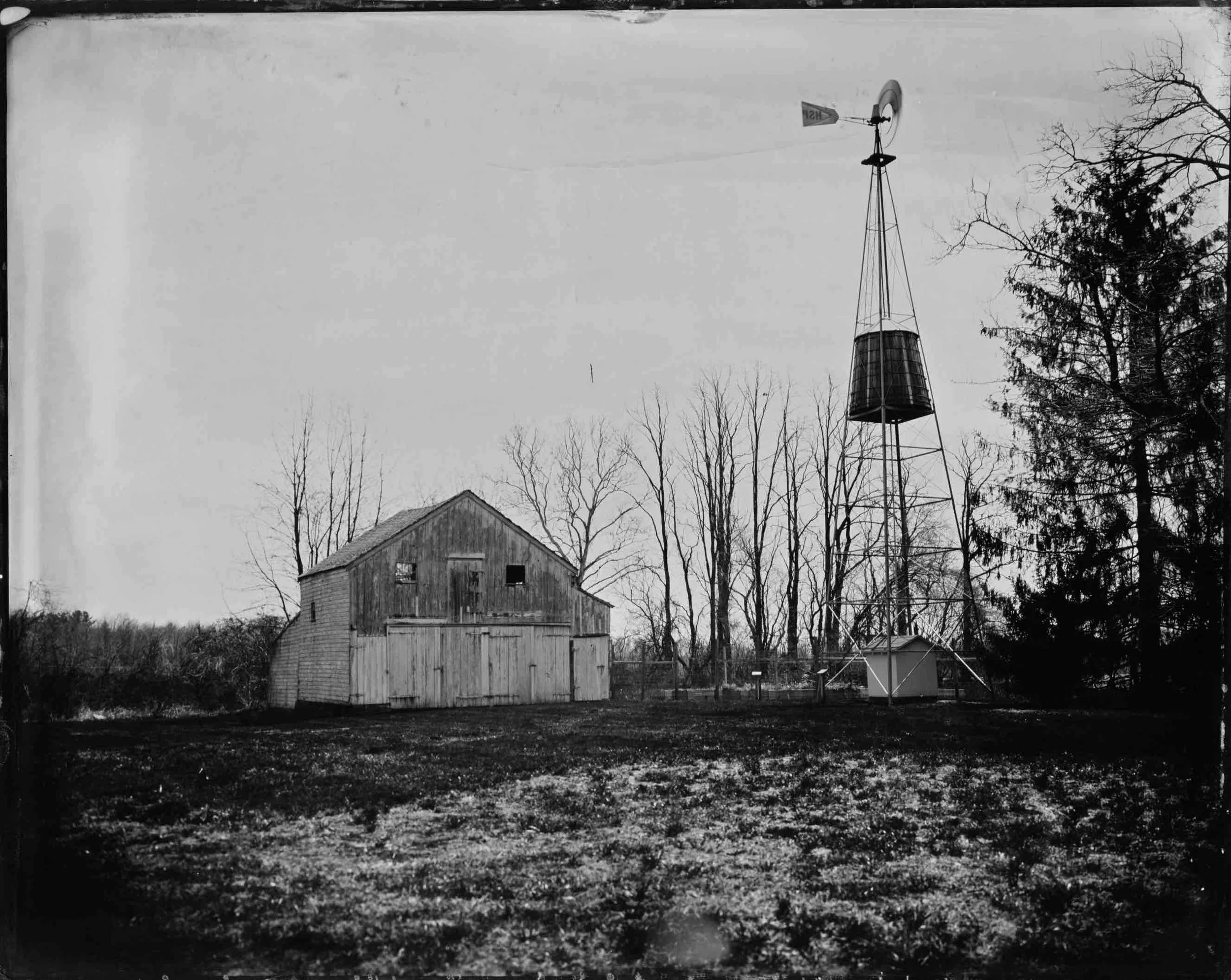 Updike Farmstead, Princeton — New Jersey Wet Plate Collodion Giclée Print