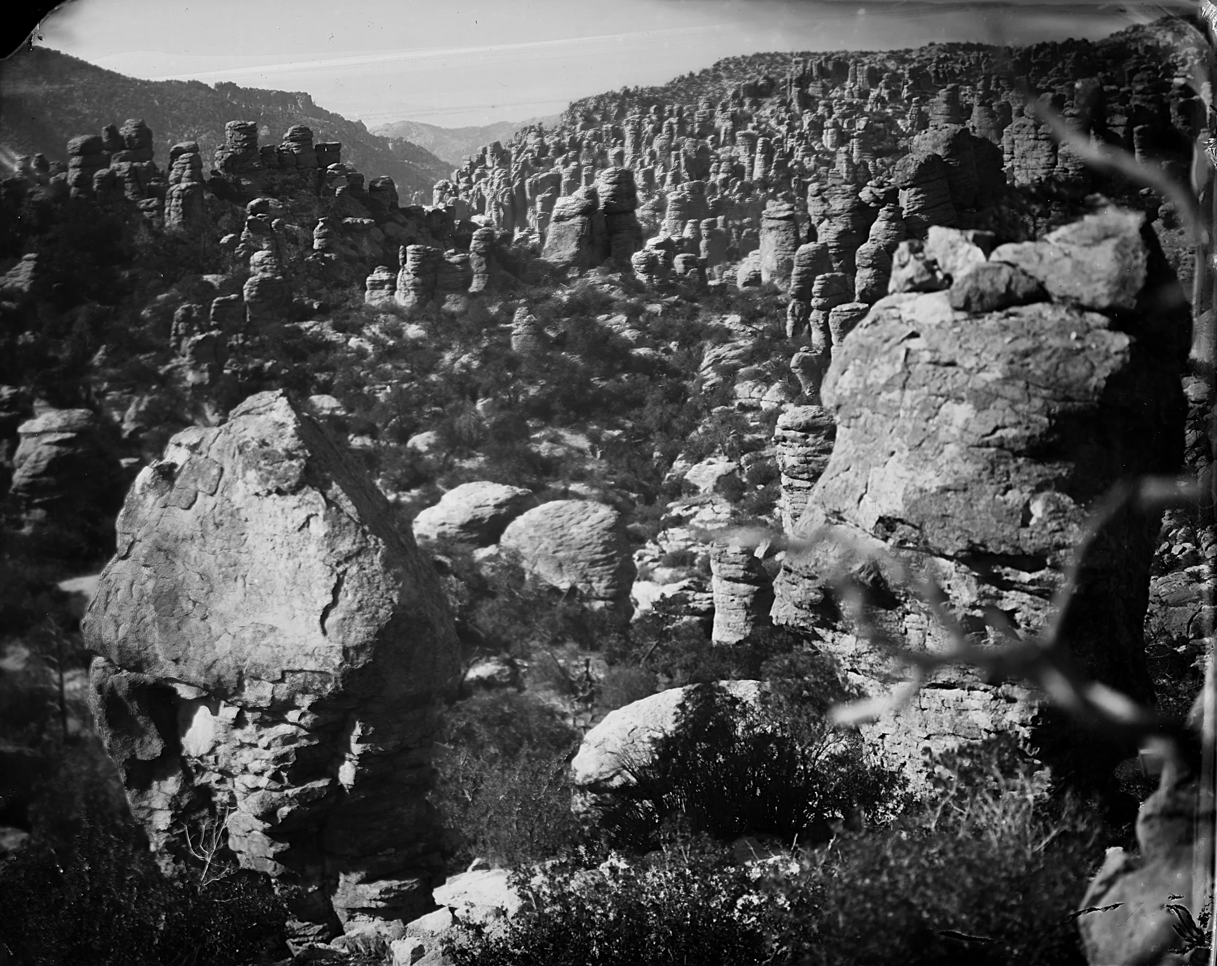 Art Print – Chiricahua Rocks - Wet Plate Collodion Archival Print