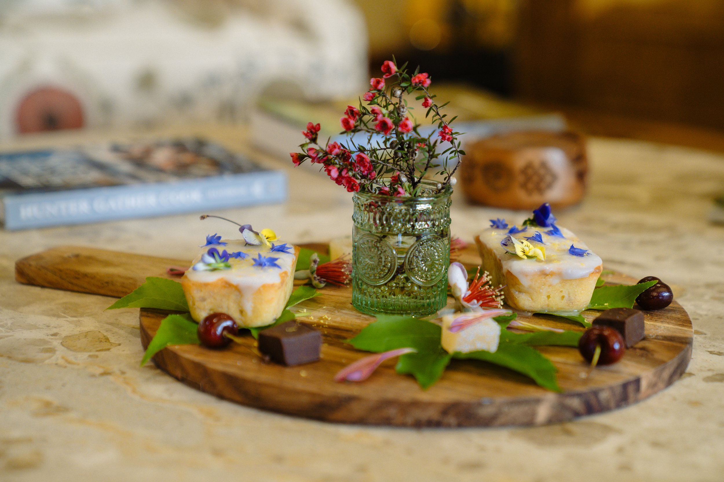 Desert spread at Stonefly Lodge