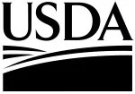 USDA logo in black and white