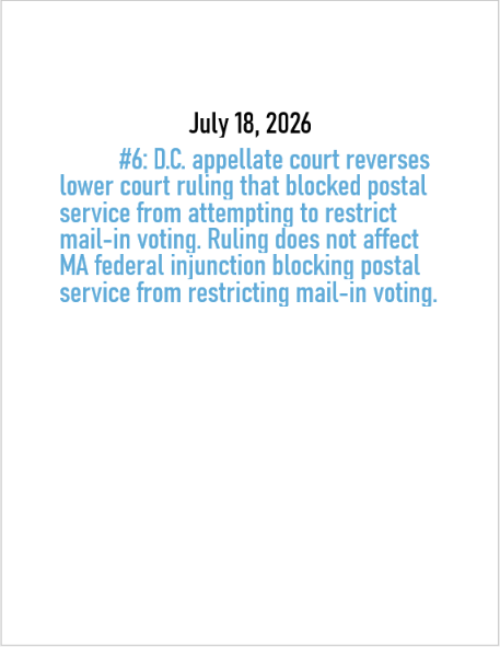 July 18, 2026 daily threats to American democracy