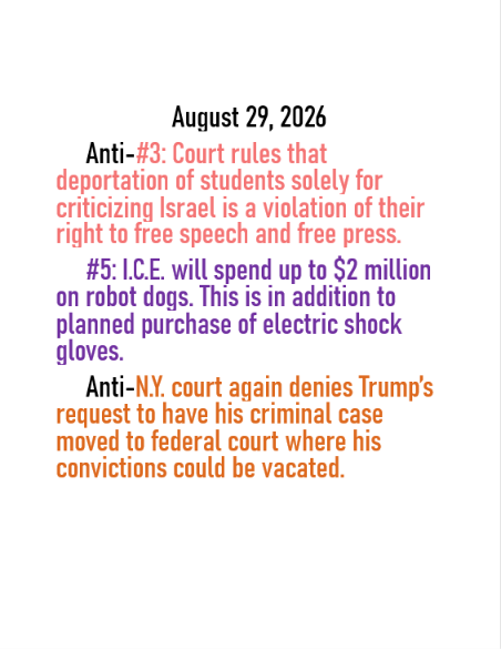 August 29, 2026 threat to American democracy