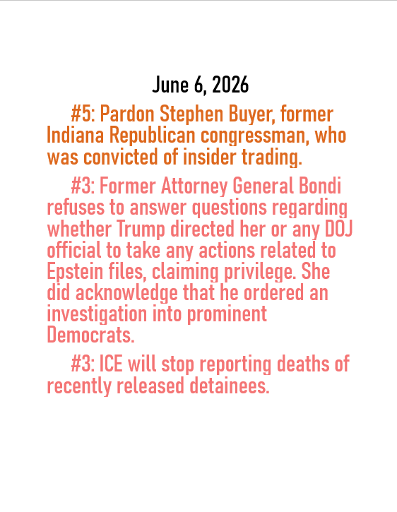 June 6, 2026 threats to American democracy