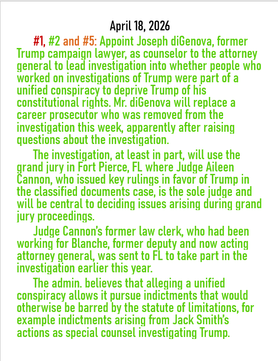 April 18, 2026 threat to American democracy