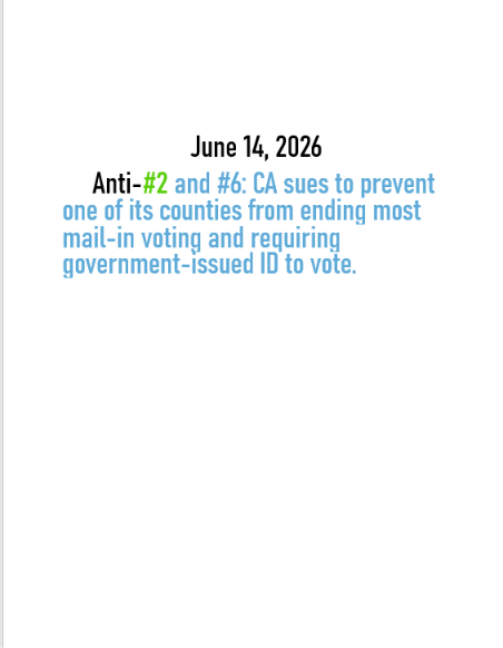 June 14, 2026 threats to American democracy