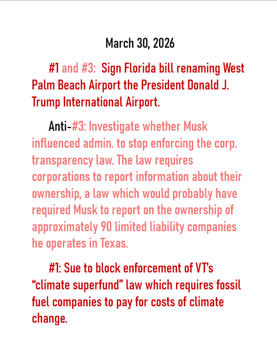 March 30, 2026 threats to American democracy