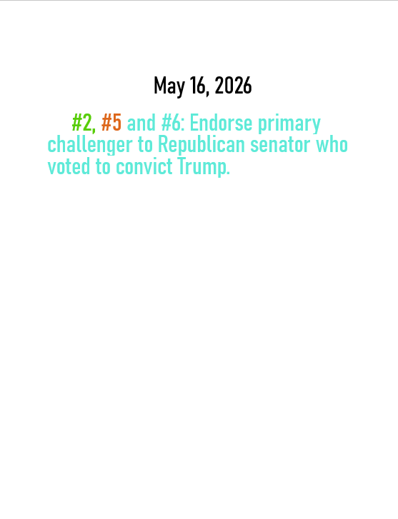 May 16, 2026 threats to American democracy