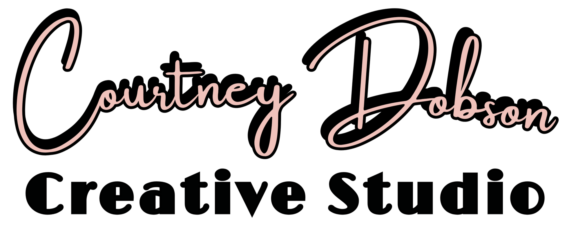 Courtney Dobson Creative Studio  wordmark logo