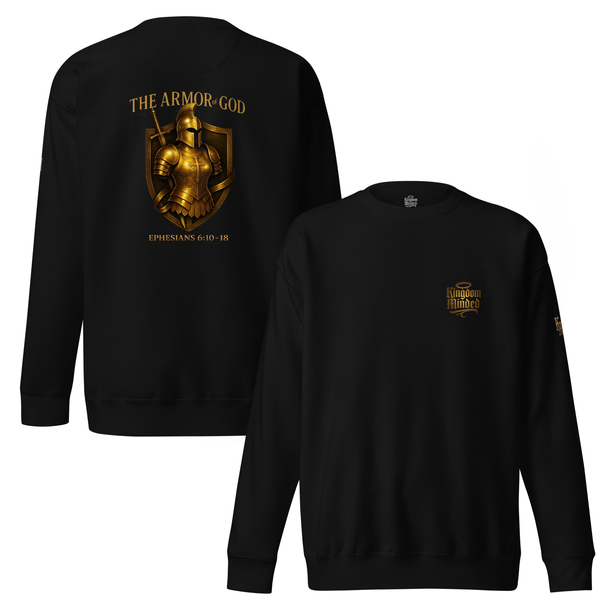 Women's Armor of God Premium Design Sweatshirt